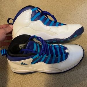 OPEN TO OFFERS….Jordan 10 Charlotte Hornets